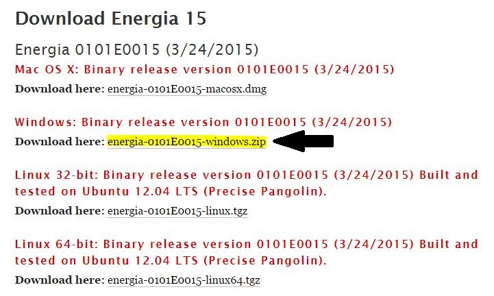 Download Energia Screenshot